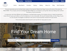 Tablet Screenshot of princerealtors.com